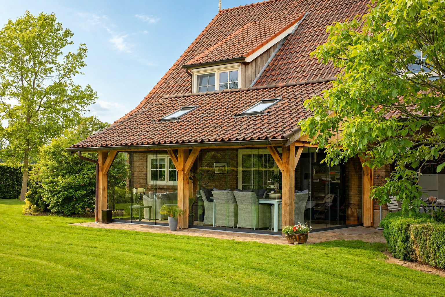 Houten Aanbouw Aan Huis Mk Houtbouw
